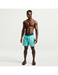 Nike Swim-volleyshorts (18 cm) med indershorts til mænd - grøn