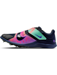 Nike Zoom Rival Jump Glam-pigsko til spring og stadionatletik - blå
