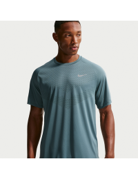 Kortærmet Nike Stride Dri-FIT ADV-løbetop til mænd - grå