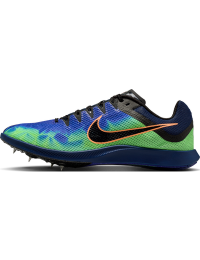 Nike Zoom Rival Distance Glam-pigsko til stadionatletik og distanceløb - blå