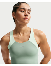 Nike Tempo-sports-bh-tanktop med medium støtte til kvinder - grøn