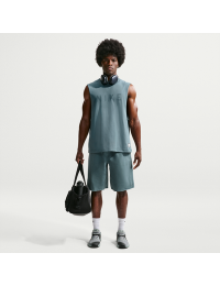 Nike N.A.C Dri-FIT-træningsshorts i fleece til mænd - grå