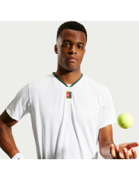 NikeCourt Slam Dri-FIT ADV-tennistrøje til mænd - hvid