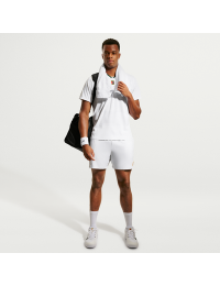 NikeCourt Slam Dri-FIT-tennisshorts til mænd - hvid