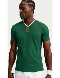NikeCourt Slam Dri-FIT ADV-tennistrøje til mænd - grøn