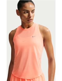 Nike Swift Breathe Dri-FIT-løbetanktop til kvinder - Orange