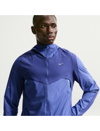 Nike Stride Plus Repel-løbejakke til mænd - blå