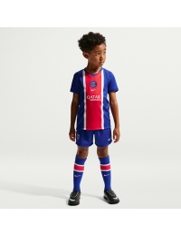 Paris Saint-Germain 2026 Stadium Home Nike Football Replica-sæt i tre dele til mindre børn - blå