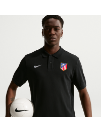 Atlético Madrid Club Nike Football-polotrøje til mænd - sort