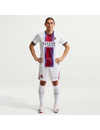Paris Saint-Germain 2026/27 Stadium Away Nike Dri-FIT-replikafodboldshorts til mænd - hvid