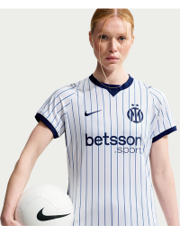 Inter Milan 2026/27 Stadium Away Nike Dri-FIT Replica-fodboldtrøje til kvinder - hvid