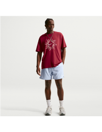Vævede Nike Club-flow-shorts til mænd - blå
