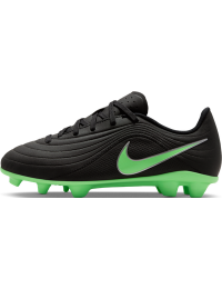 Nike Jr. Tiempo Maestro Club Low Top-fodboldstøvler til flere typer underlag til større børn - sort