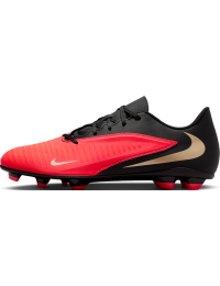 Nike Phantom 6 Low Club-fodboldstøvler til flere typer underlag - rød