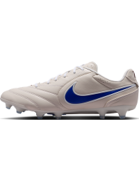 Nike Tiempo Ligera Pro Low Top-fodboldstøvler til græs - hvid