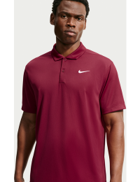 NikeCourt Dri-FIT - tennispolo til mænd - rød