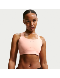 Nike Swift-sports-bh med kraftig støtte og let foring til kvinder - Orange