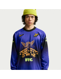 Langærmet Nike SB-skatertrøje - lilla