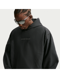 Maskinstrikket Nike Tech Dri-FIT Shori-pulloverhættetrøje til mænd - sort