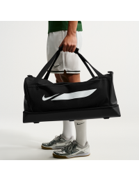 Nike Academy-fodboldsportstaske med hårdt etui (medium, 60 liter) - sort