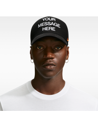 Nike Rise A-Frame struktureret kasket - sort