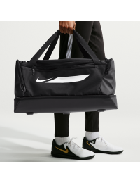 Nike Academy-fodboldsportstaske med hårdt etui (small, 40 l) - sort