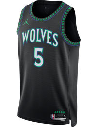 Minnesota Timberwolves Statement Edition Anthony Edwards Nike Dri-FIT NBA Swingman-trøje til mænd - sort