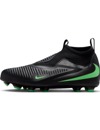 Nike Jr. Phantom 6 High Academy-fodboldstøvler til flere typer underlag til større børn - sort