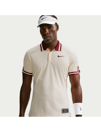 NikeCourt Slam Aero-FIT-tennispolo til mænd - brun