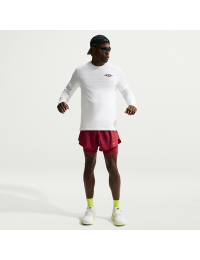 Nike Stride Dri-Fit-hybridløbeshorts til mænd (13 cm) - rød