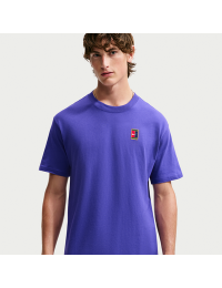 NikeCourt Max90-tennis-T-shirt til mænd - lilla