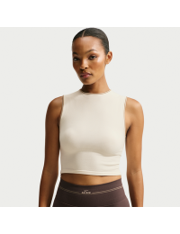 NikeSKIMS Ribbed Seamless Muscle-tanktop til kvinder - hvid