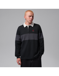 Langærmet Jordan Brooklyn-polotrøje til mænd - sort