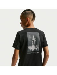 Nike -T-shirt til større børn - sort