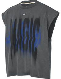 Ærmeløs Orlando Magic Standard Issue Nike-basketballoverdel til mænd - grå