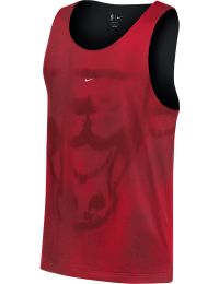 Chicago Bulls Standard Issue Nike-basketballtrøje i mesh til mænd - rød