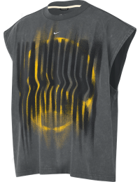 Ærmeløs Golden State Warriors Standard Issue Nike-basketballoverdel til mænd - grå