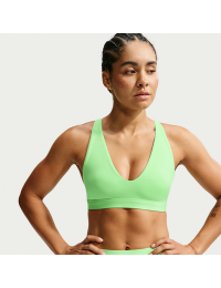 Nike Indy Strappy-sports-bh med let støtte til kvinder - grøn
