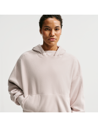 Oversized Nike One Therma-FIT-hættetrøje til kvinder - brun