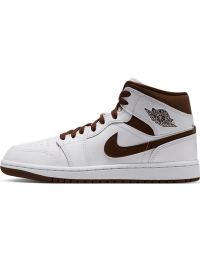 Air Jordan 1 Mid-sko til kvinder - hvid