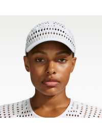 Justerbar ACG Radical AirFlow Fly Cap Dri-FIT-trailløbekasket - hvid