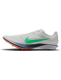 Nike Dragonfly 2-pigsko til stadionatletik og distanceløb - hvid