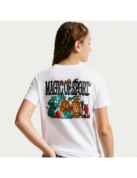 Nike -T-shirt til større børn - hvid