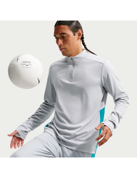 Nike Academy Dri-FIT-fodboldtræningstrøje til mænd - grå
