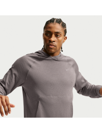 Nike Primary NanoKnit Dri-FIT Performance-hættetrøje med UV-beskyttelse til mænd - grå