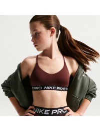 Nike Pro Indy-bh til større børn (piger) - lilla