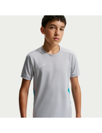 Nike Academy Dri-FIT-fodboldtrøje til større børn - grå