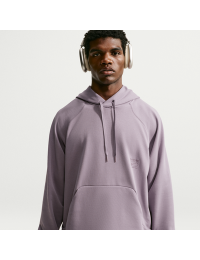 Oversized Nike N.A.C. Dri-FIT-træningshættetrøje i fleece til mænd - lilla