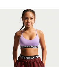 Nike Pro Indy-bh til større børn (piger) - lilla