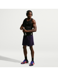 Alsidige Nike Unlimited-Dri-FIT-shorts (18 cm) uden for til mænd - lilla